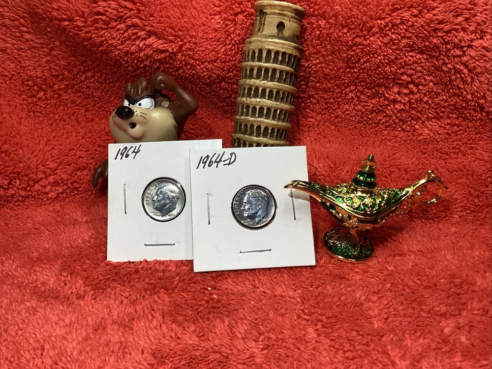 1964 & 1964 D ROOSEVELT DIMES 👀