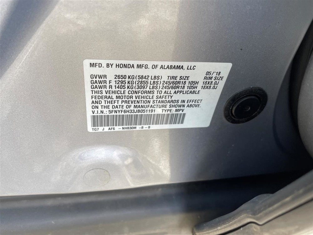 PILOT 2018 Info-GPS-TV Screen 31931505