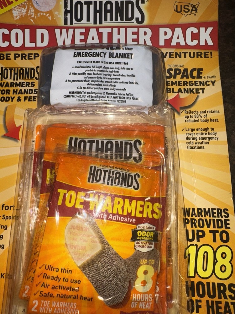 New Hothands Heatmax Cold Weather Pack