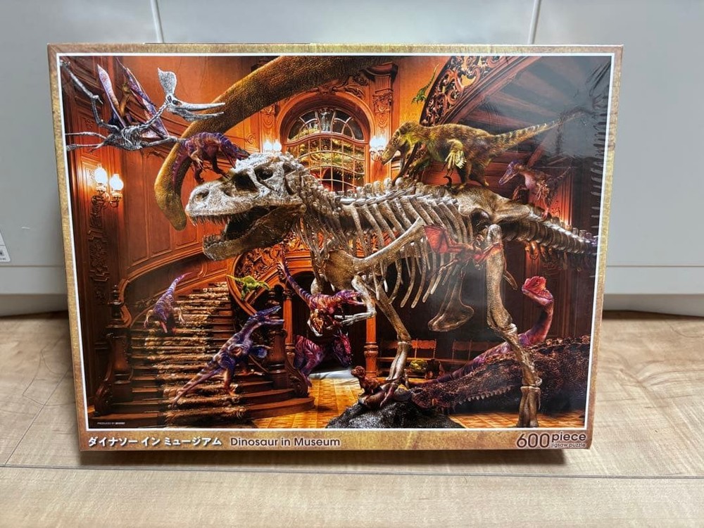 Dinosaur in Museum 600 Pieces