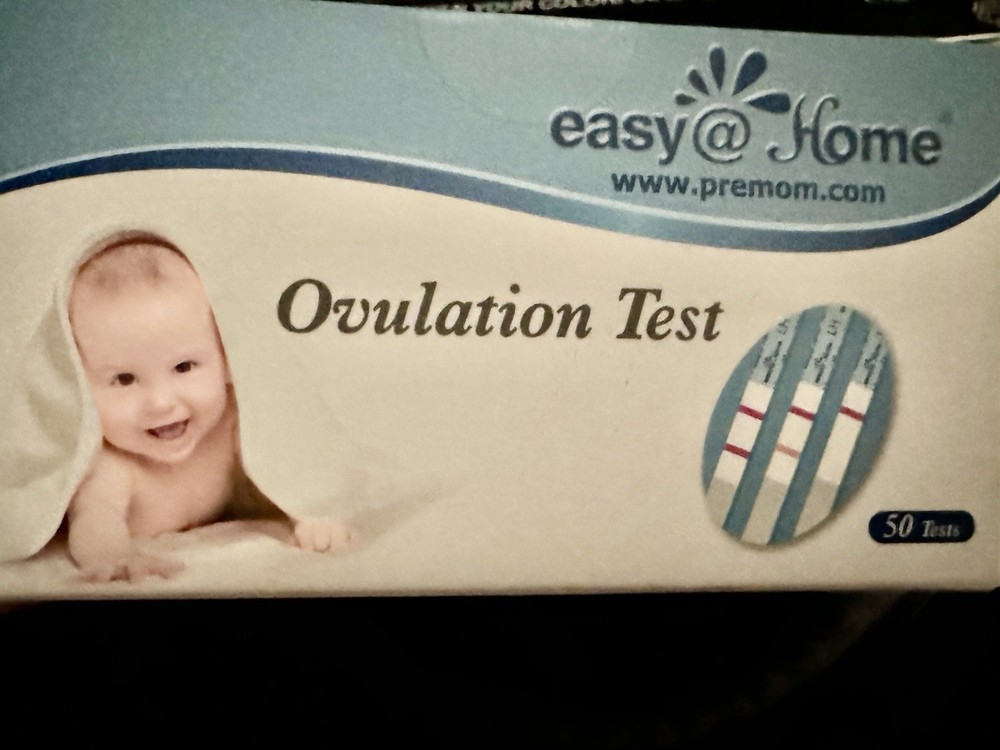 Easy@Home Ovulation Test Strips (50-Pack), FSA Eligible Ovulation Predictor Kit