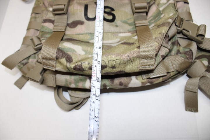 US Military Issue Multicam OCP Camo MOLLE II Assault Pack RuckSack Backpack D