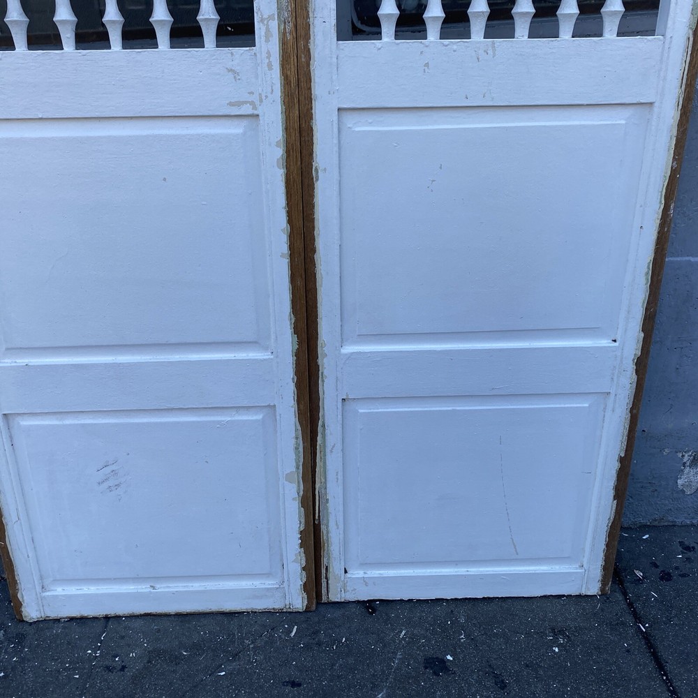 spanish Interior shutters pantry doors 76x18 36total open