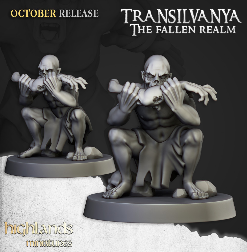 Highland Miniatures - Transilvanya - Ghouls