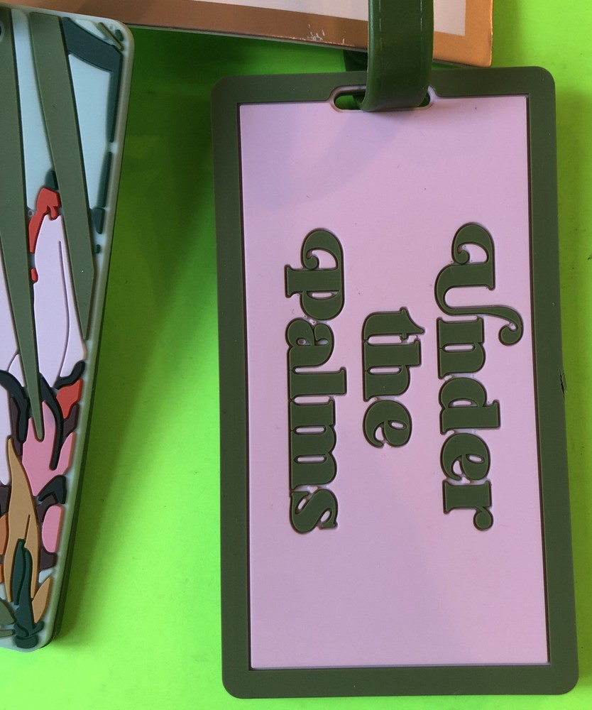 🏷️🧳 ELLEN TRACY LUGGAGE TAGS 2 PACK NEW! 🧳🏷️