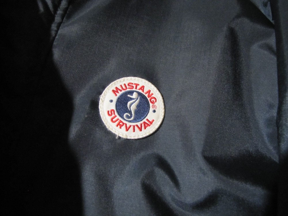 Mustang Classic Flotation Coat - Navy Blue - Large MC1504
