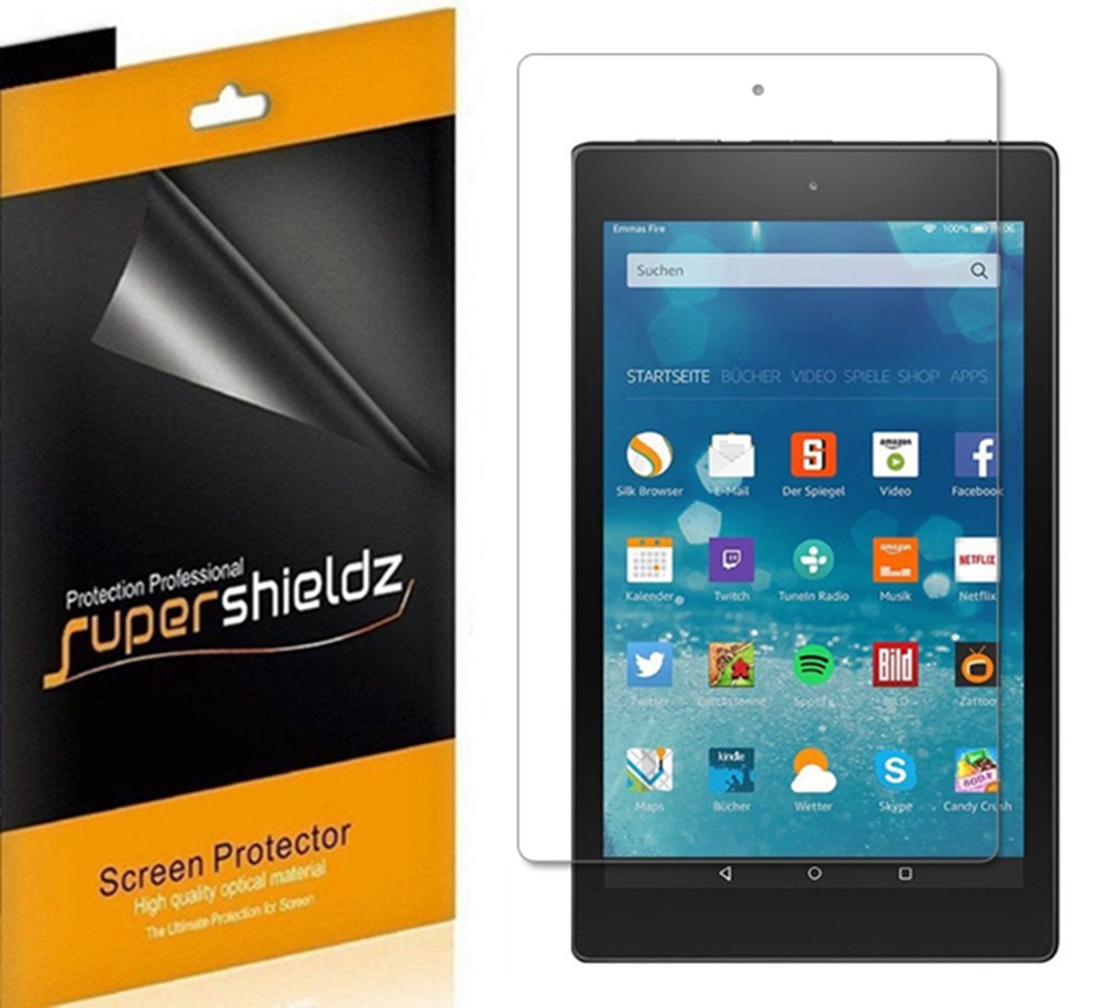 3X Supershieldz Anti Glare (Matte) Screen Protector Shield for Amazon Fire HD 8