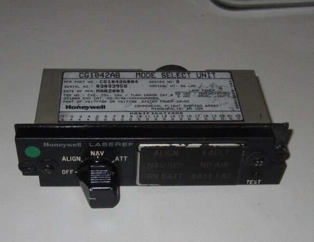 HONEYWELL MODE SELECT UNIT CG1042AB04 HONEYWELL