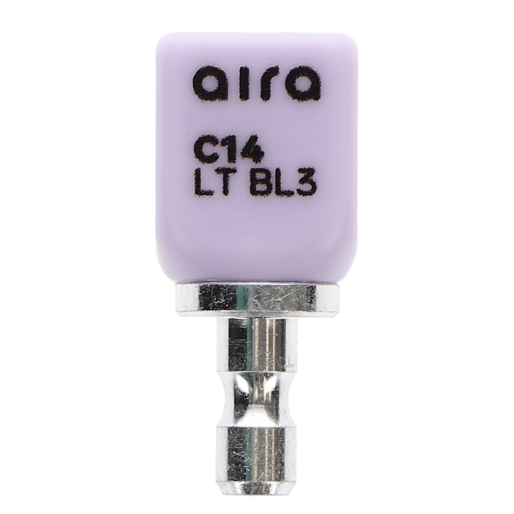 Aira 600111 DuraLux IPS e.max Type Blocks CAD inLab LT BL3 C14 5/Pk