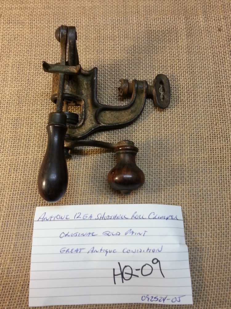 Antique 12 Gauge Shotgun Shell Roll Crimper