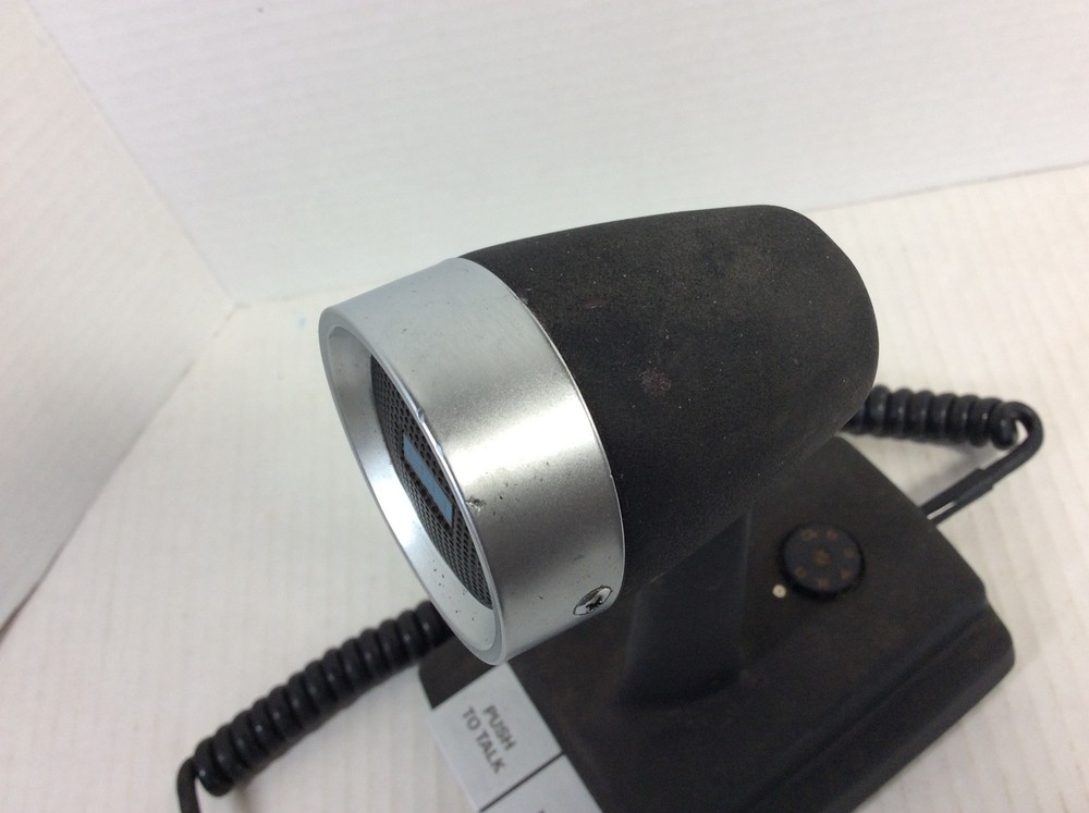 Vintage SBE amplified base station power microphone