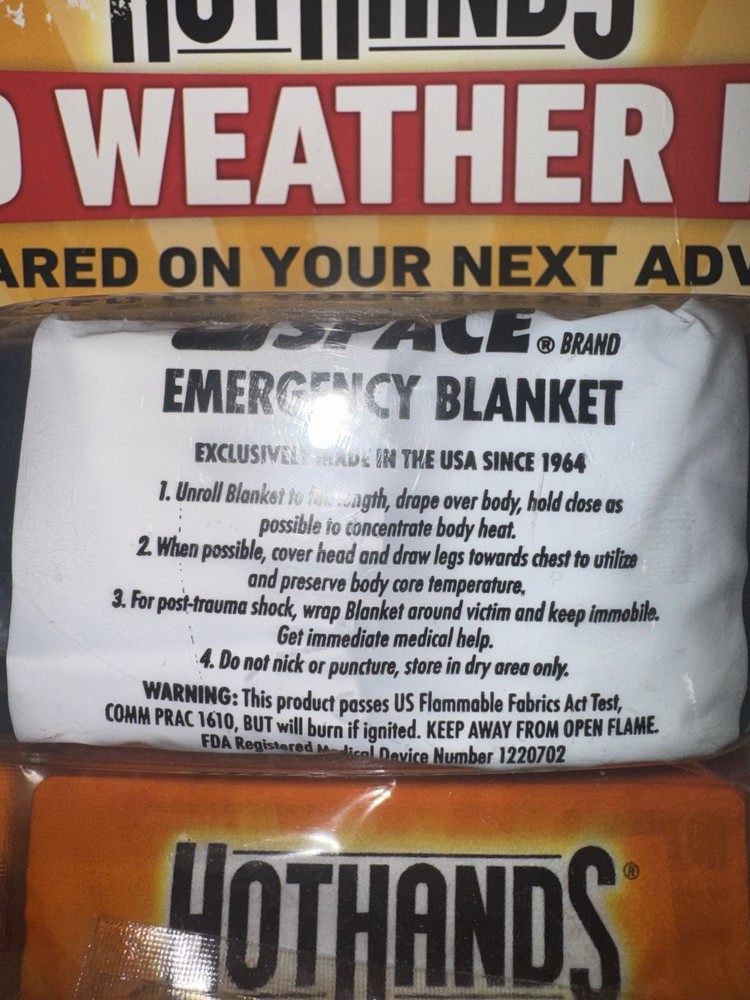 New Hothands Heatmax Cold Weather Pack