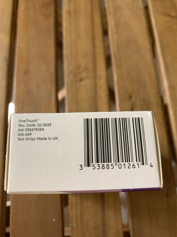 OneTouch Verio 60 Diabetic Test Strip