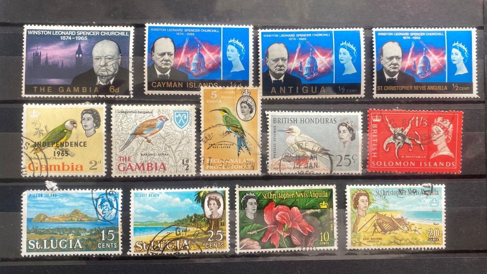 British Commonwealth 13 Value Mixed MF70