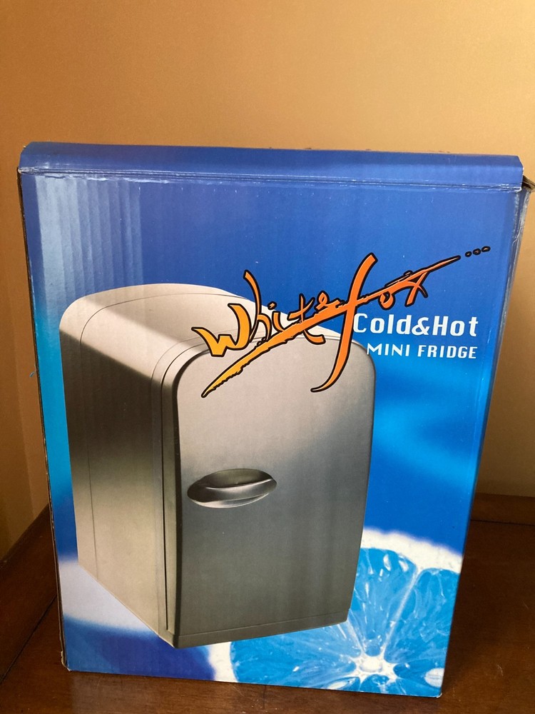 Whitefox Keystone Light Cold & Hot Mini Fridge Blue