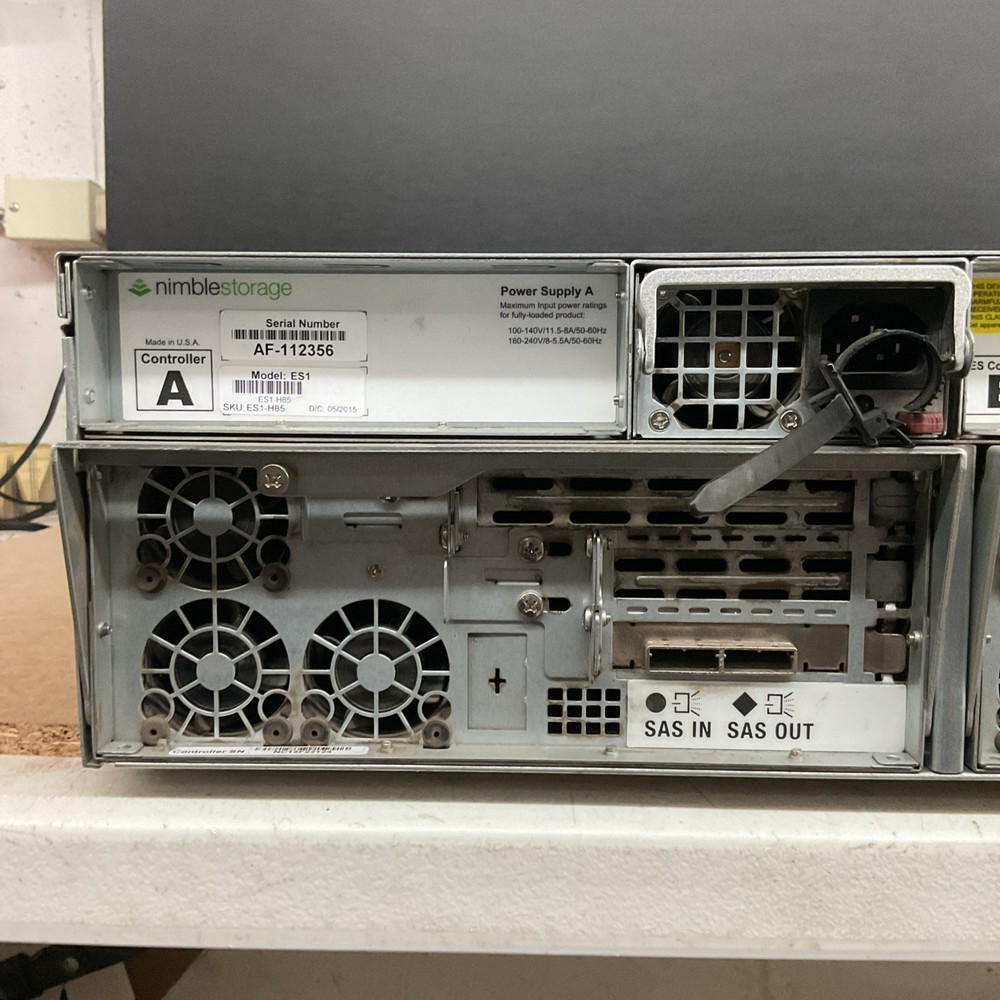 Nimble Storage Array CS200 CS400 ES1 Storage Array