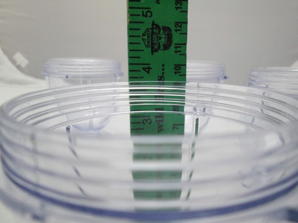 Lot x 4 ReplacementDesert Cups for MAGIC BULLET Blender