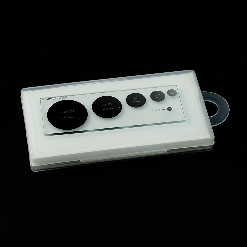 Circular Scale Microscope Stage Micrometer Calibration Slide Stage Graticules