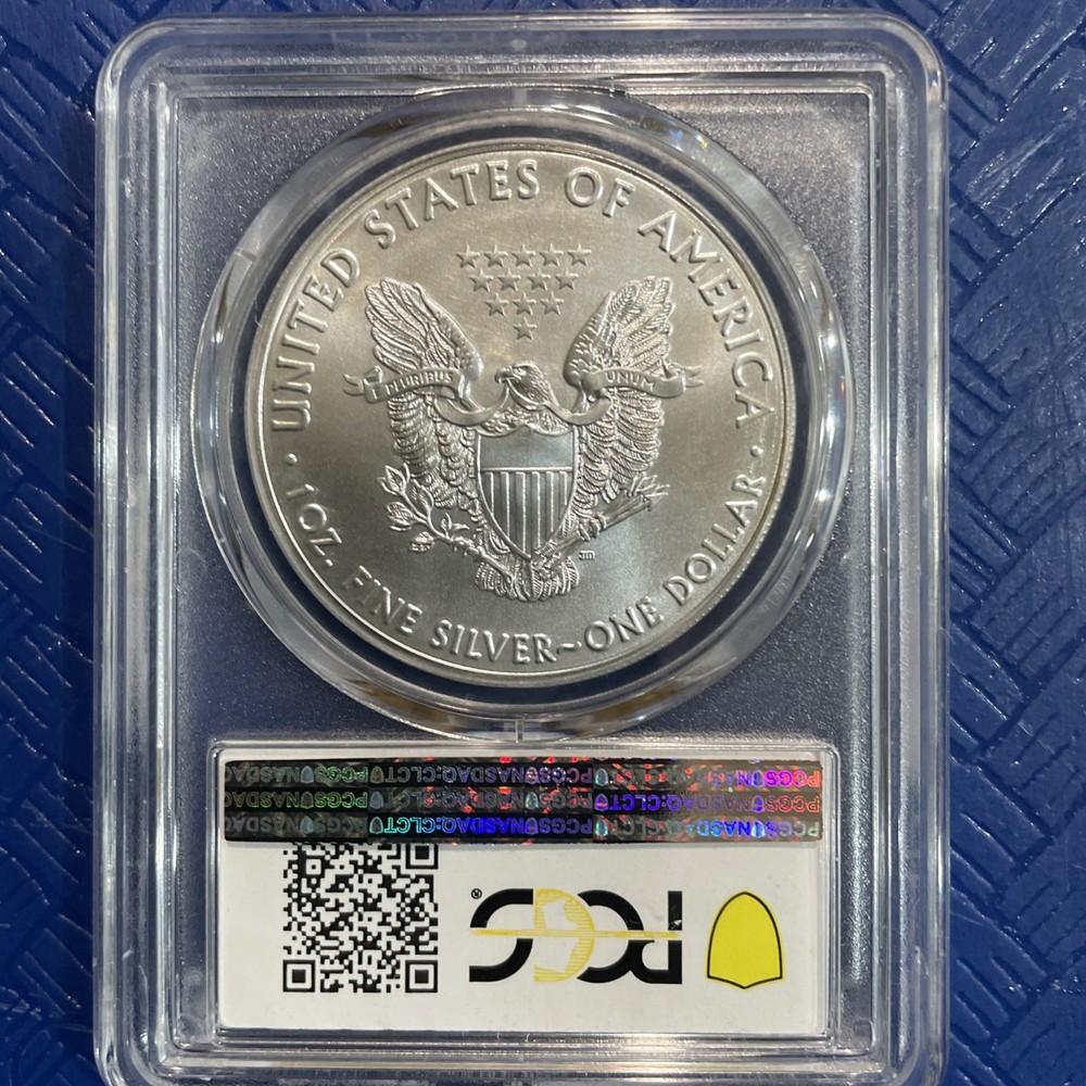 2019 American Silver Eagle W PCGS MS70 First Strike Struck at West Point