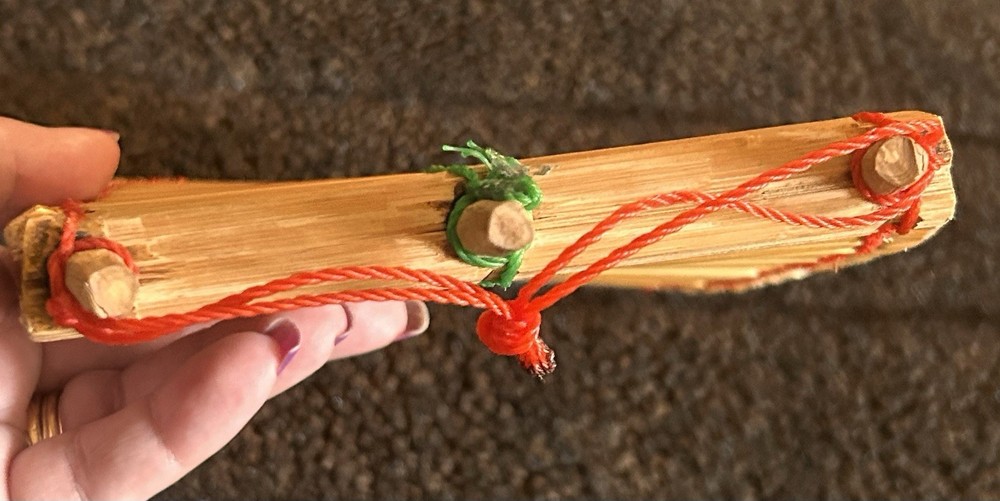 Rattle Board American Indian? Percussion Instrument