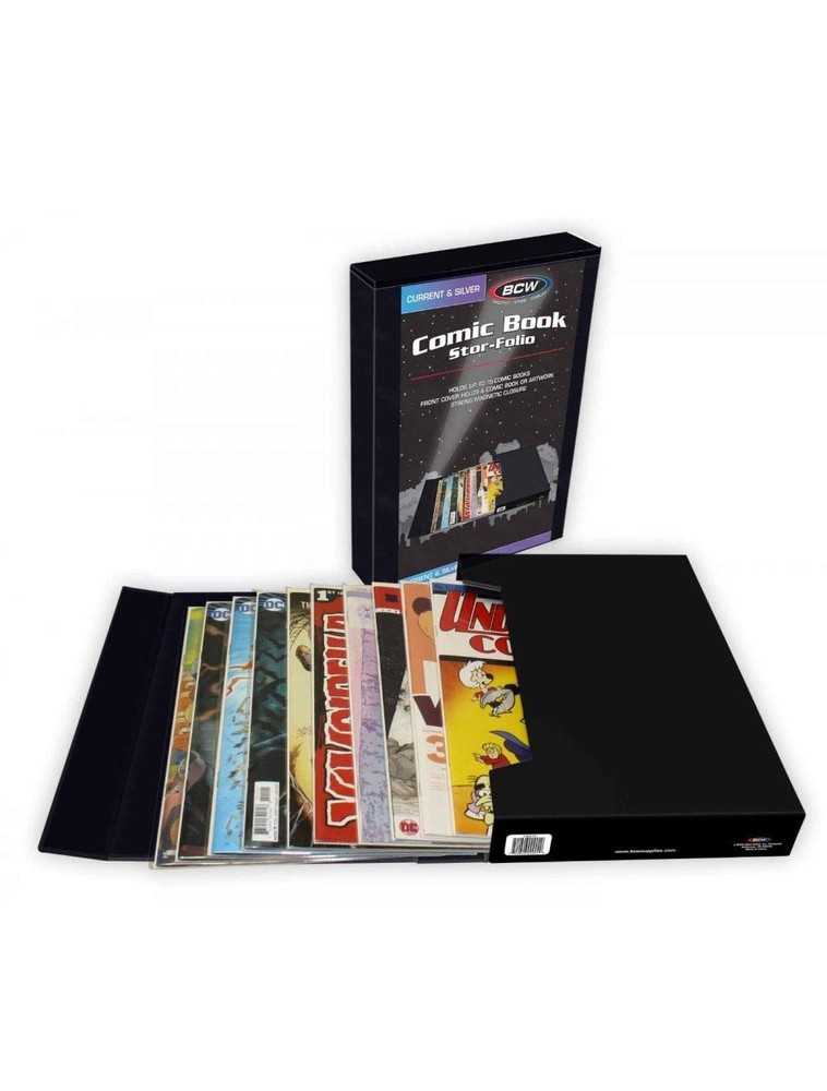 Comic Book Stor-Folio – 1 Pack | Comic Book Travel Case for Current & Silver ...
