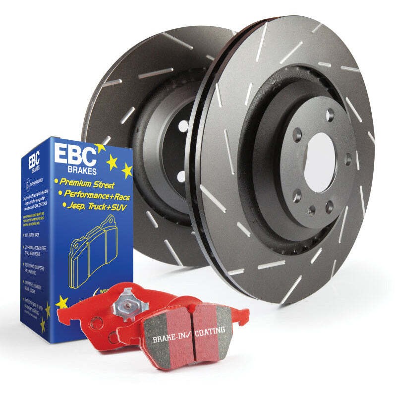 EBC S4KR1225 S4 Kits Redstuff Pads and USR Rotors
