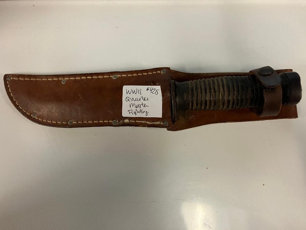 WWII Case XX Quarter Master Fighting Knife