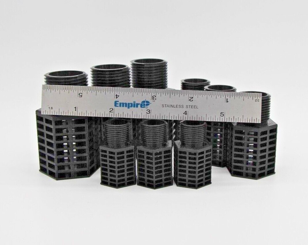 Bulkhead Screen Fitting for Aquariums and Hydroponics