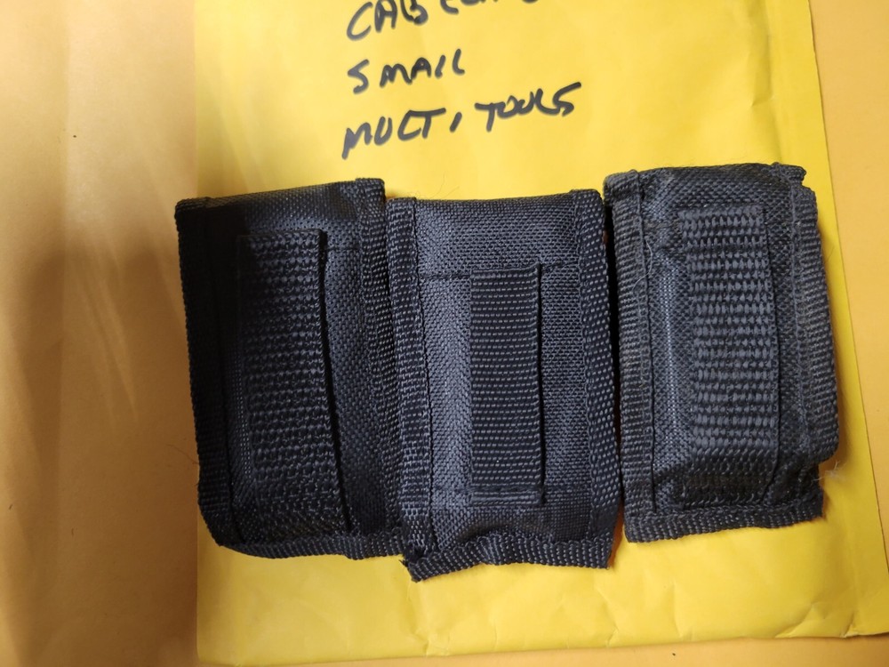 3 EA CABELOS MINI MULTI TOOLS W/ SHEATHS