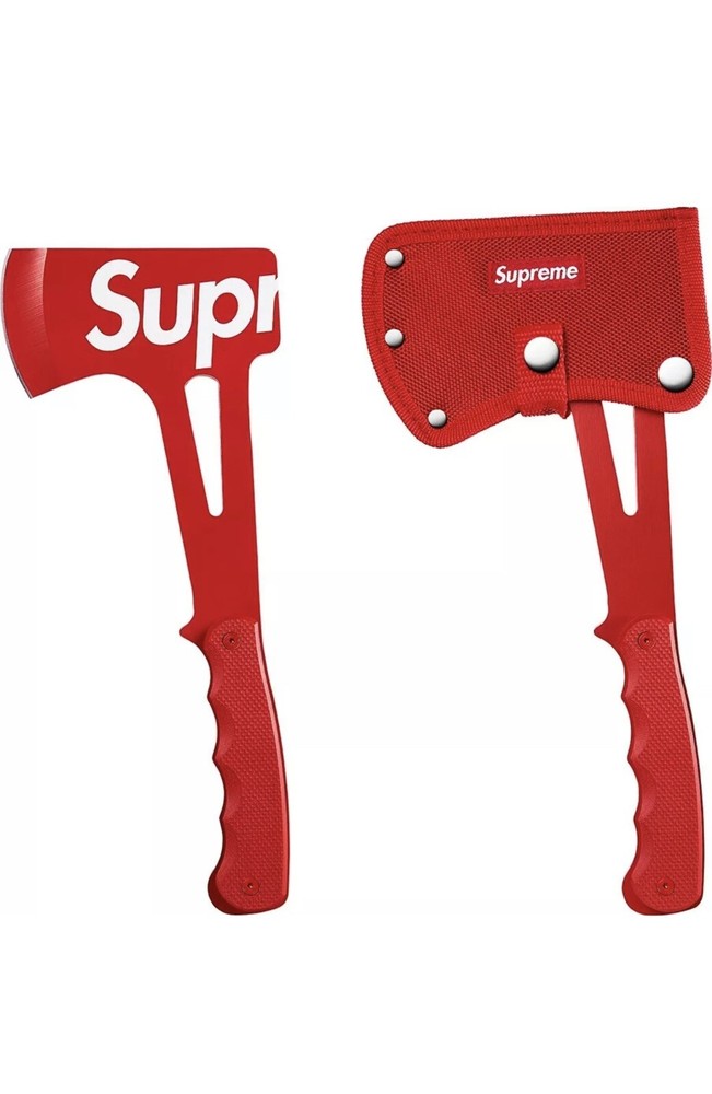 Supreme x SOG Hand Axe Red SS18 (SS18A59) One Size