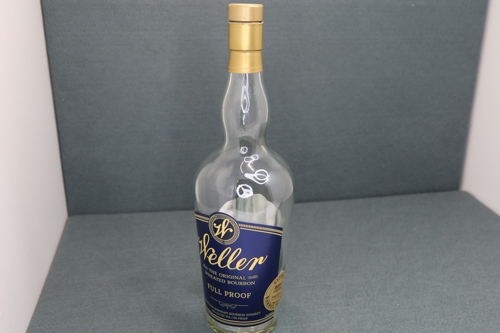 Weller Full Proof Store Pick (Rudy's 2024) Empty Bourbon Bottle
