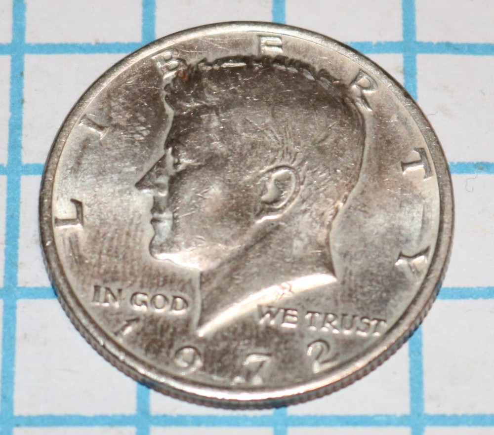 1972 Kennedy   Half Dollar