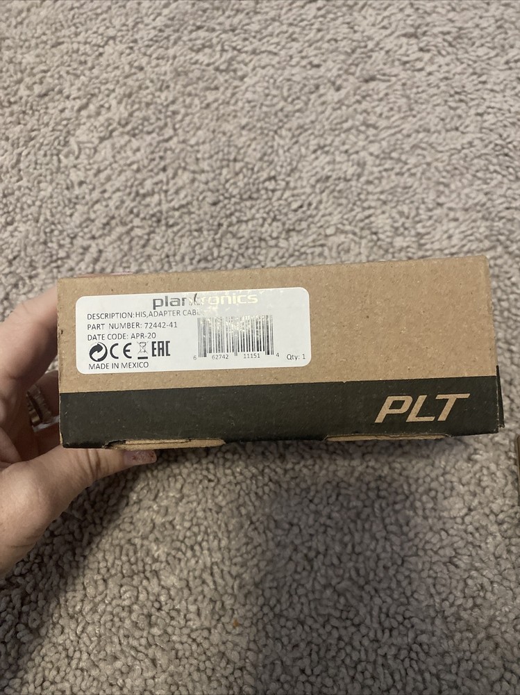 Plantronics HIS, Adapter Cable 72442-41- New