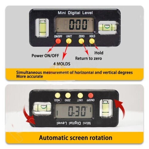 Four Wheel Alignment Steering Wheel Aligner Electronic Display Leveler