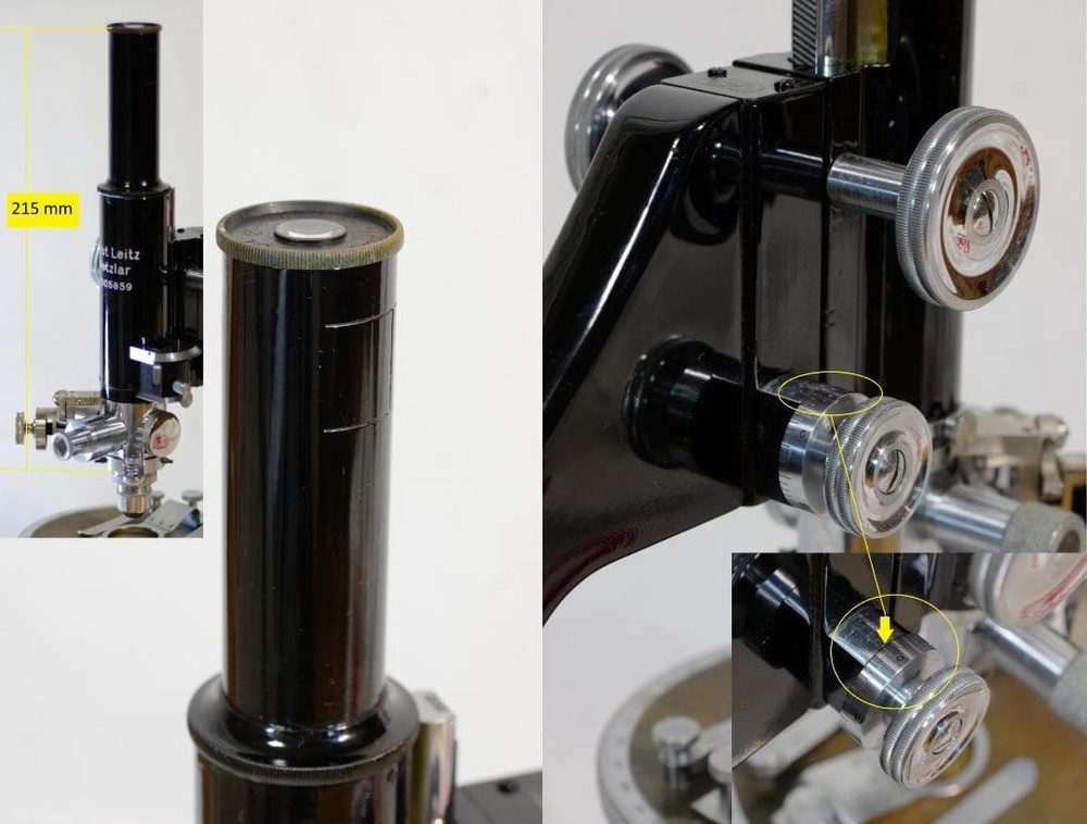 microscope antique collectible Ernst Leitz's "MOP" Polarizing Microscope