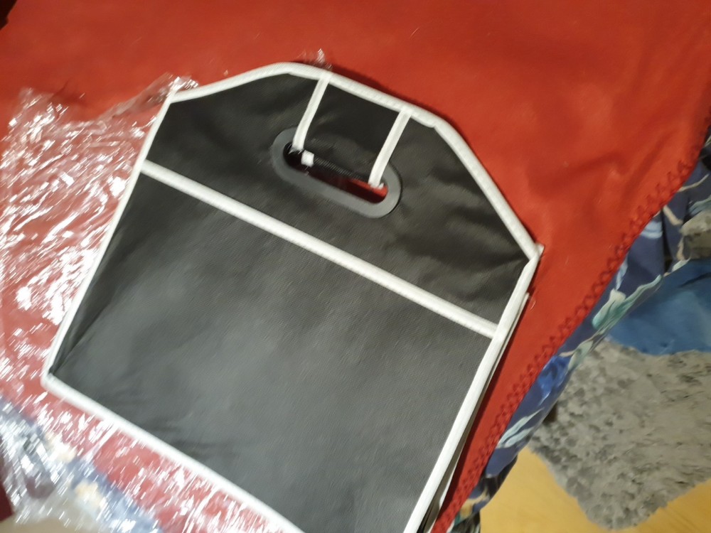 BN Foldable Car Boot Organiser - Extendable - 3 Sections, Pockets