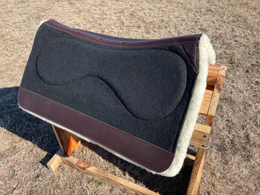 Cowboy Mafia Impact Protection Pad 32" Saddle Pad with Contoured Insert
