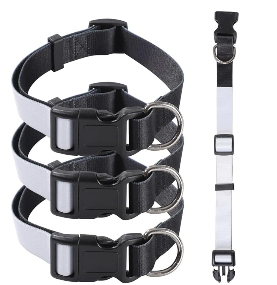 Craft Express Sublimation Dog Collars 4 Pack - Blanks - New - Adjustable