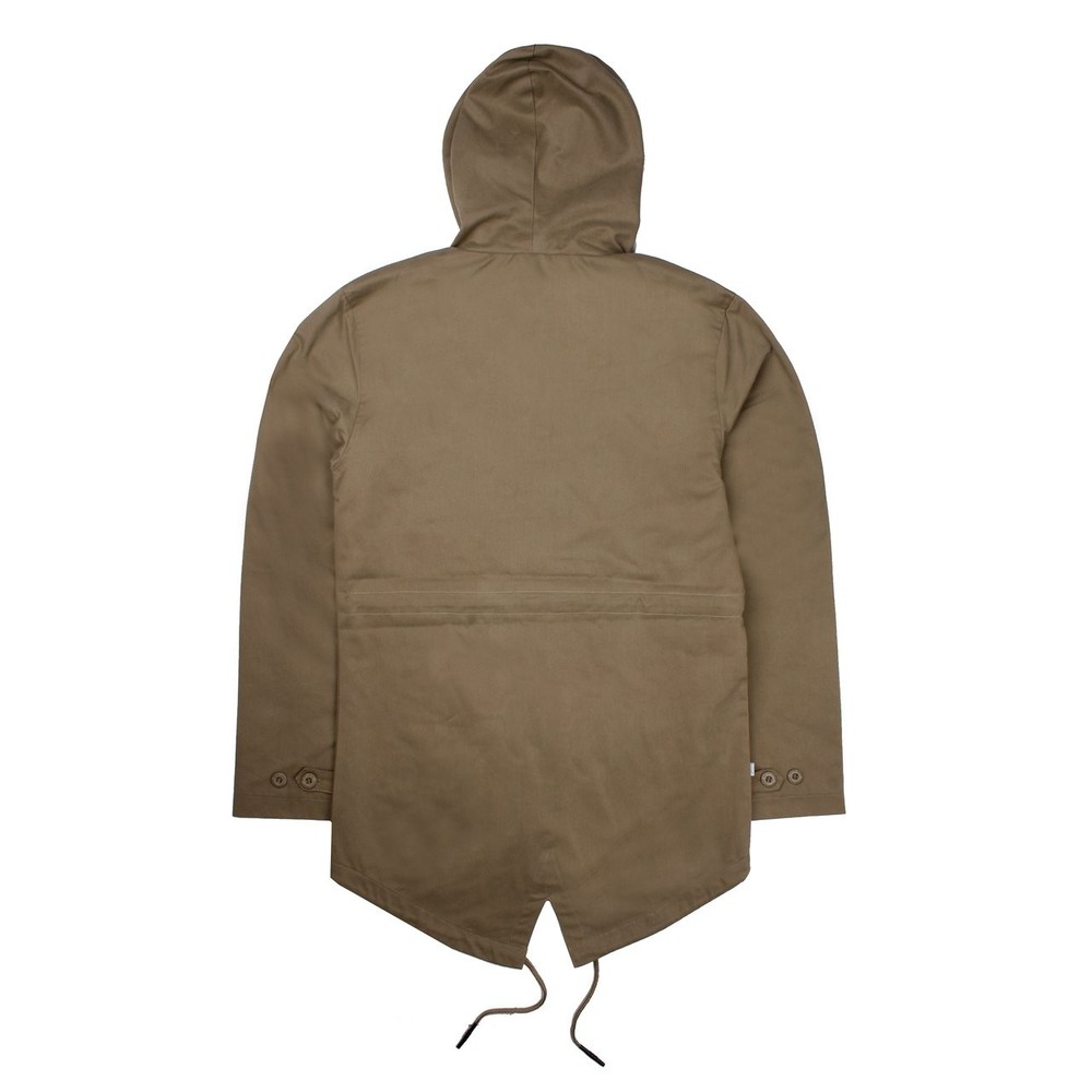 Putney Bridge Men's Berwick Parka Khaki Jacket