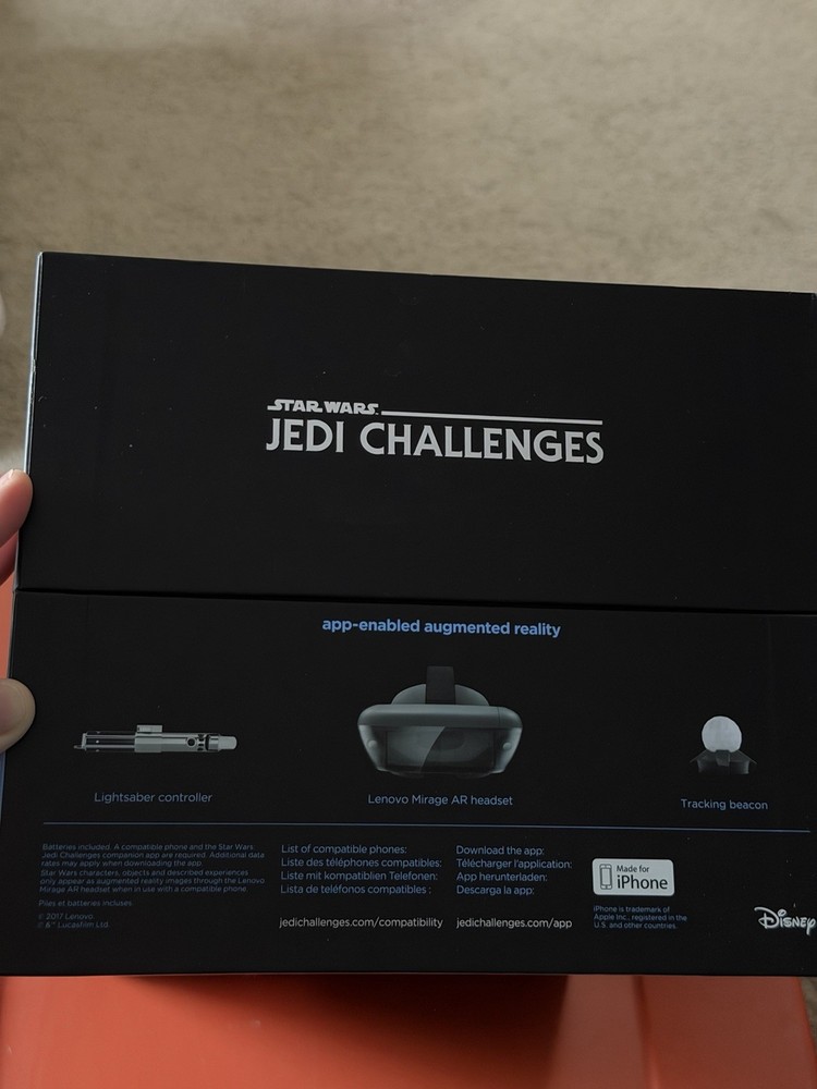 Lenovo Star Wars Jedi Challenges Virtual Reality