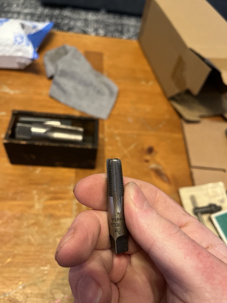 NPT Pipe Taps Greenfield 5 Sizes