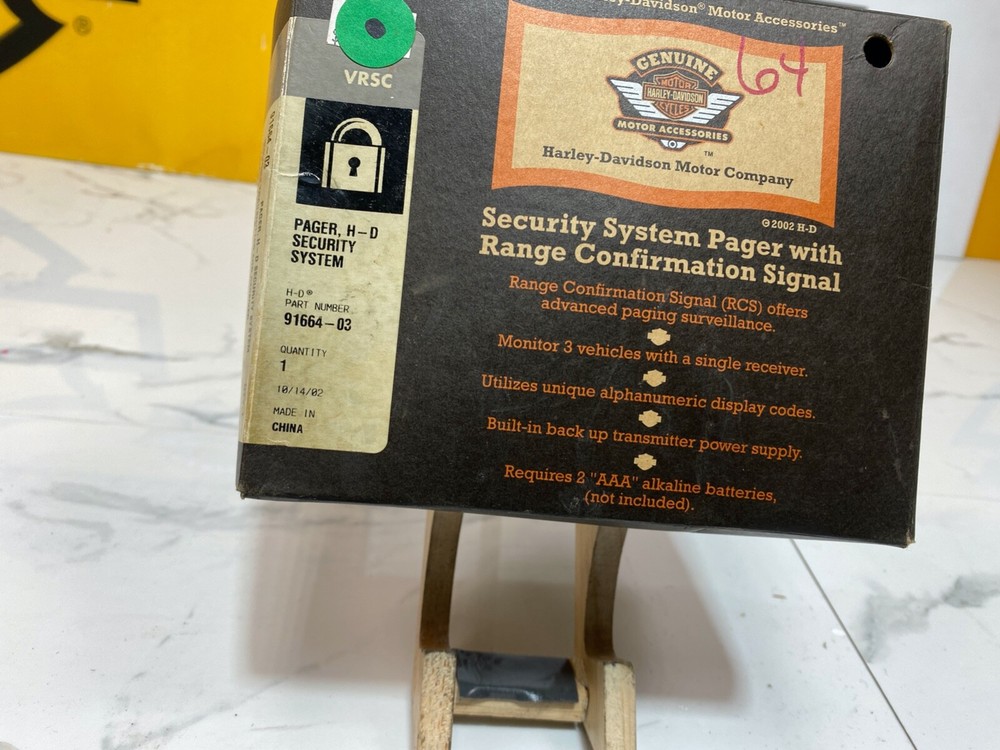 02-08 OEM Harley V-Rod VRSC Security System Pager With Range Confirmation Signal