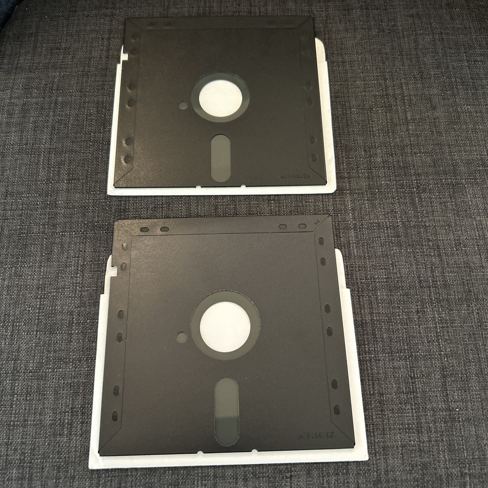 Double Dragon IBM Disk 1 And Disk 2, 5.25” Vintage Floppy Disk