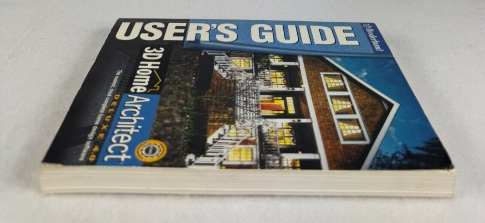 3D Home Architect Deluxe 4.0 User’s Guide - Broderbund (2001)