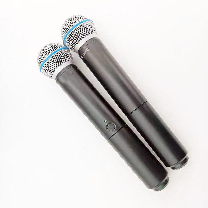 New BLX288/BETA58A Handheld Wireless Microphone System Come with 2 Microphone US