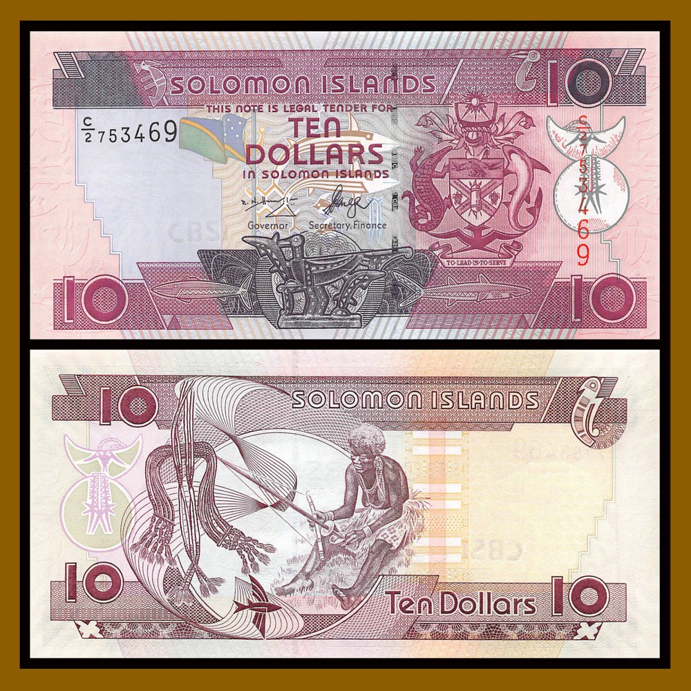 Solomon Islands 10 Dollars, 2006 P-27 Unc