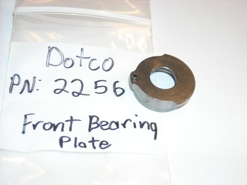 2256, Front End Plate, Dotco, Cooper Tools, New