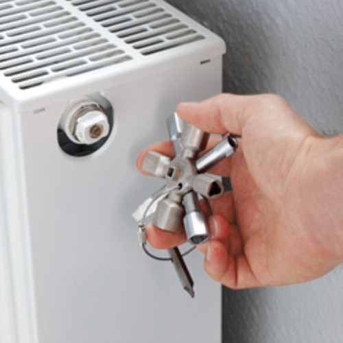 Knipex Control Cabinet Key Multifunctional TwinKey 8 Arm Version 001101 Twin Key