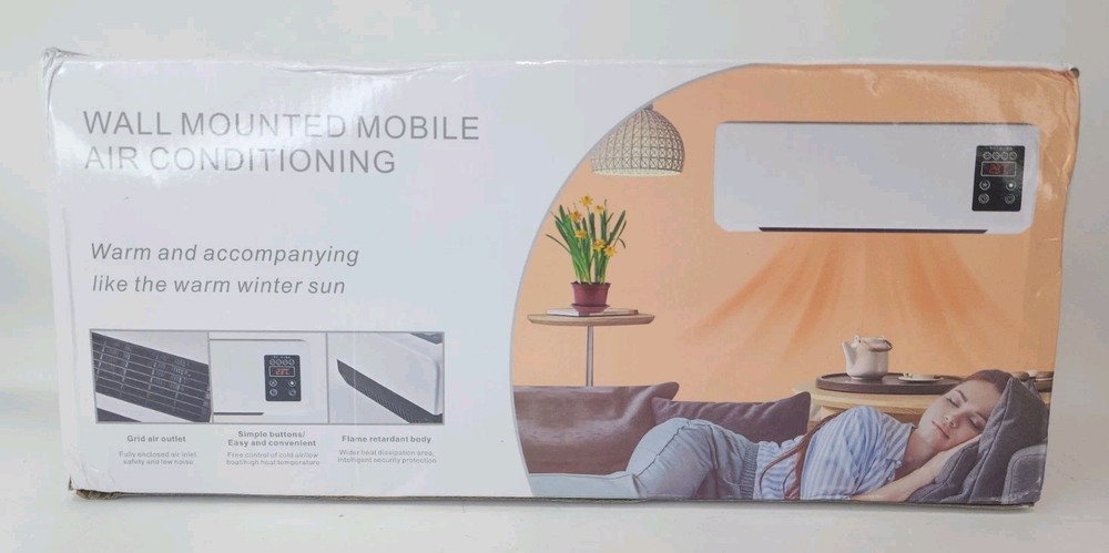 Wall Mounted Mobile Air Conditioner L-2008 Adjustable Cooling & Remote Control