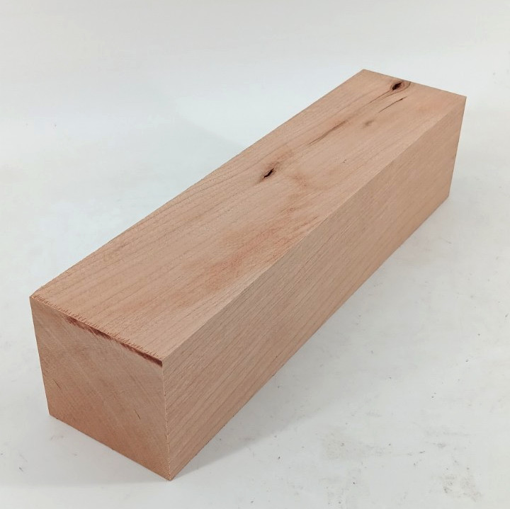 Cherry turning blank 2 7/8" x 2 7/8" x 12"